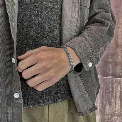 Handgewebtes Hanfseilarmband