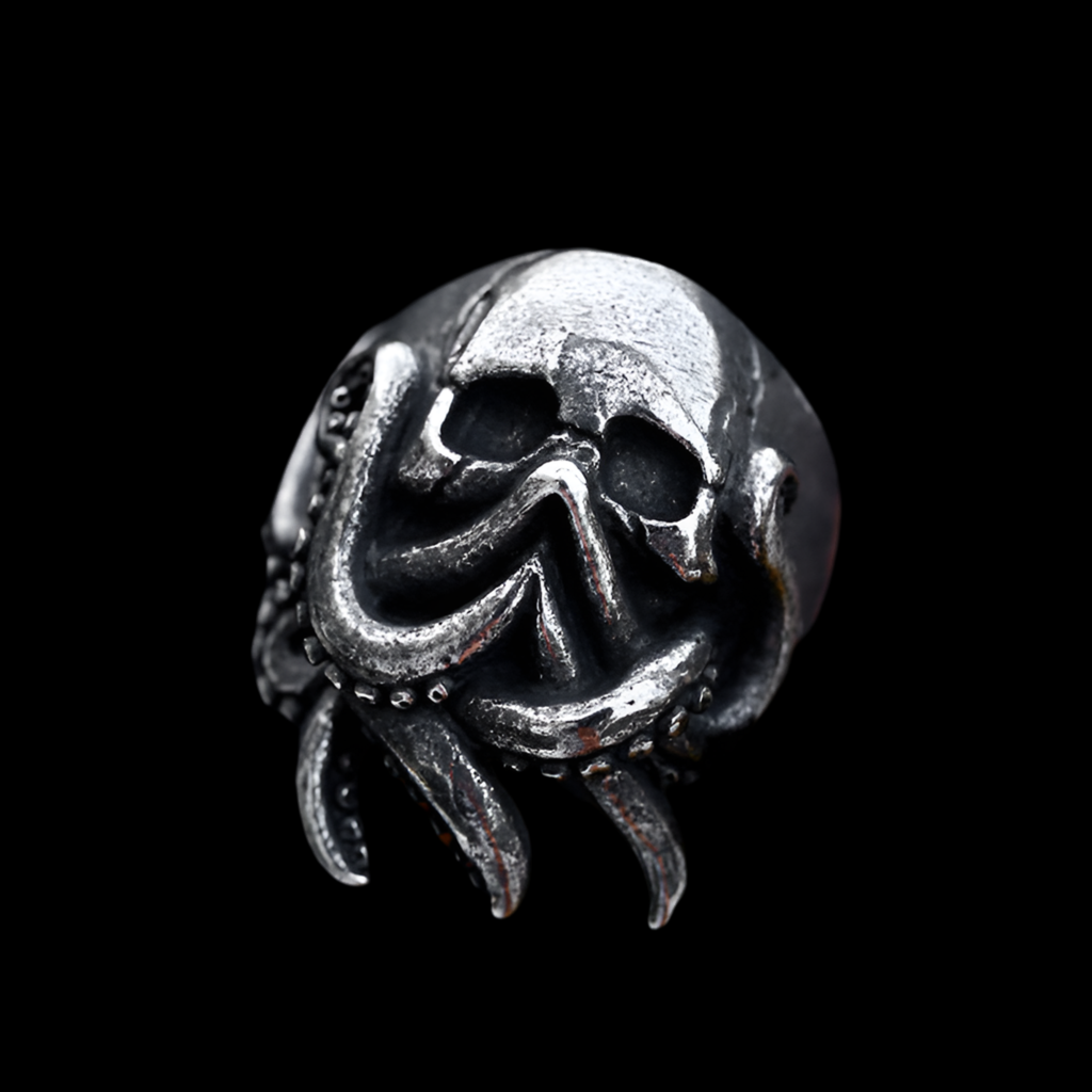 Octopus Skull Ring