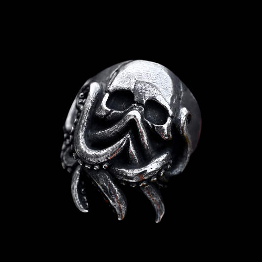 Octopus Skull Ring