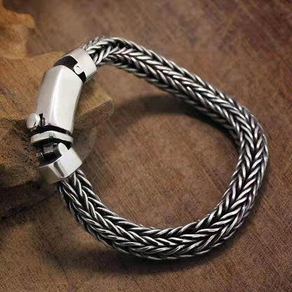Handgewebtes Hanfseilarmband