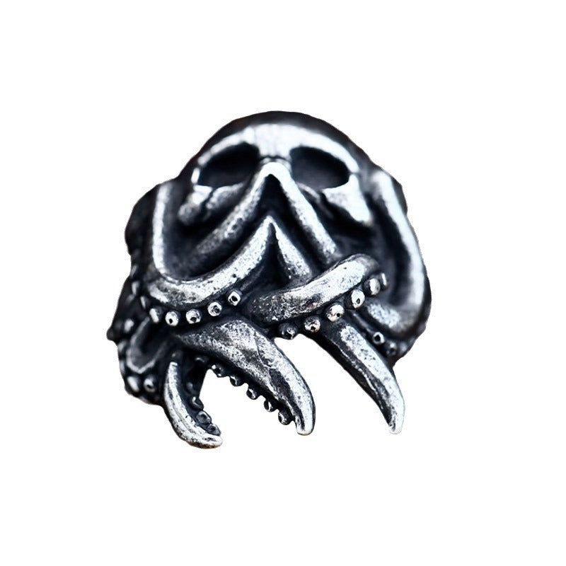 Octopus Skull Ring