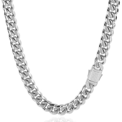 Edelstahl Cuban Chain