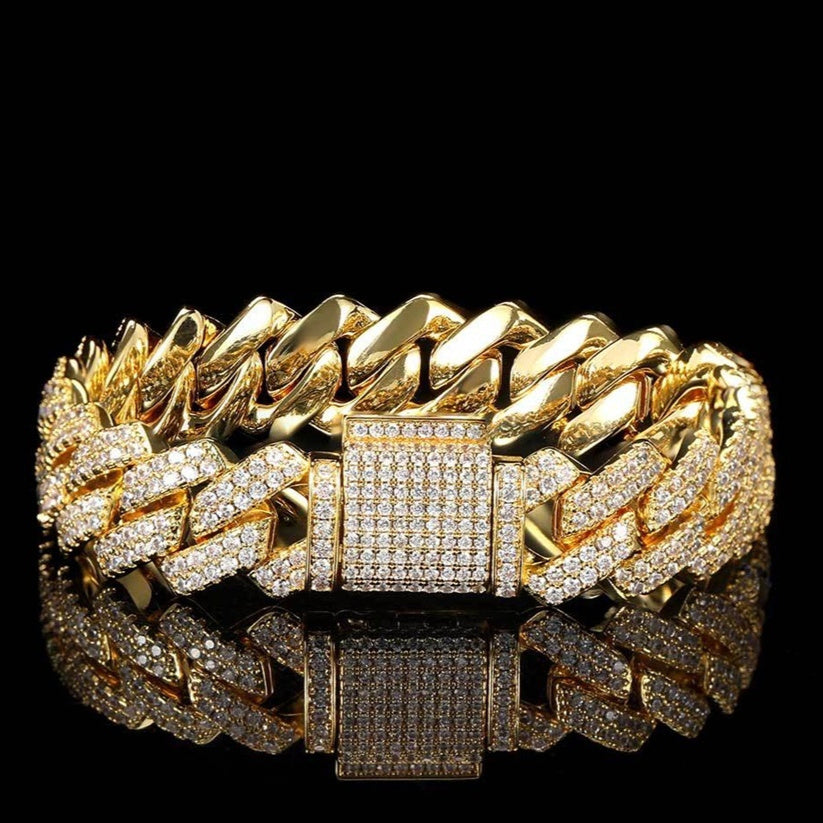 14mm Cuban Chain Armband