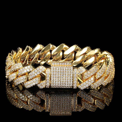 14mm Cuban Chain Armband