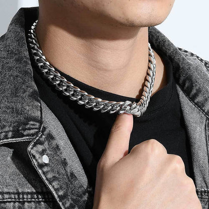 12mm Cuban Chain Edelstahl