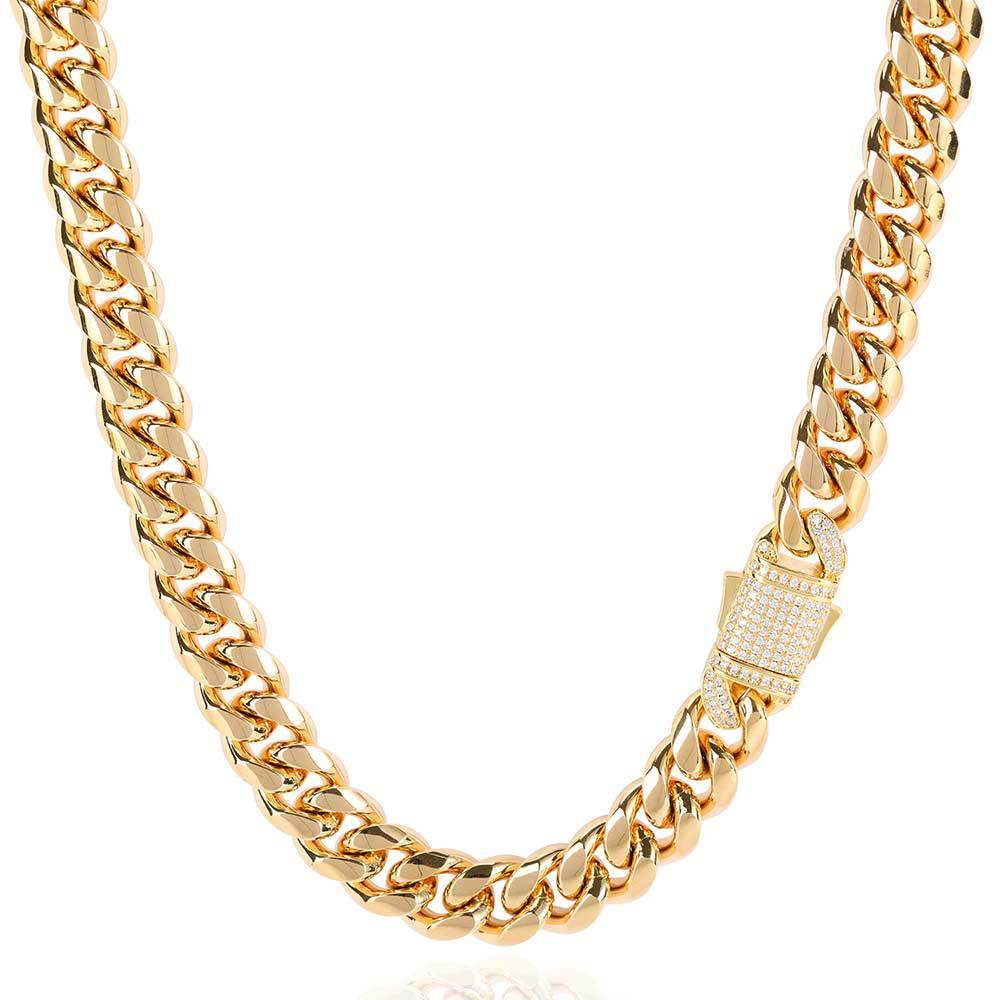 Edelstahl Cuban Chain